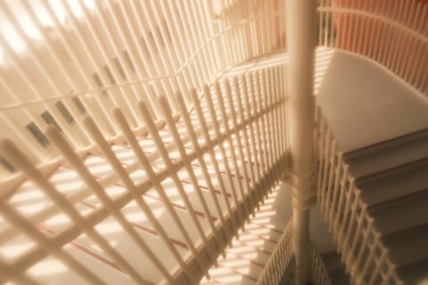 シンガポールパビリオンを出たところすぐの、眩し今光の感じが好き。