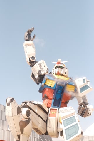 お昼ののんびりガンダム