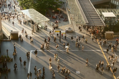 梅田ポートレート。夕方も夜もかっこいい！