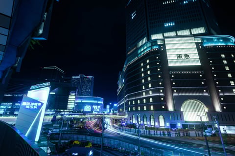 夜の梅田