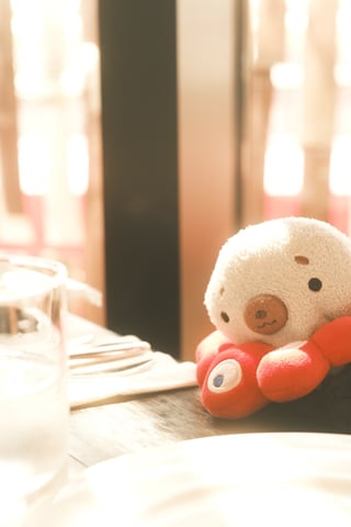 ごはんまだかな？のぬいぐるみたち