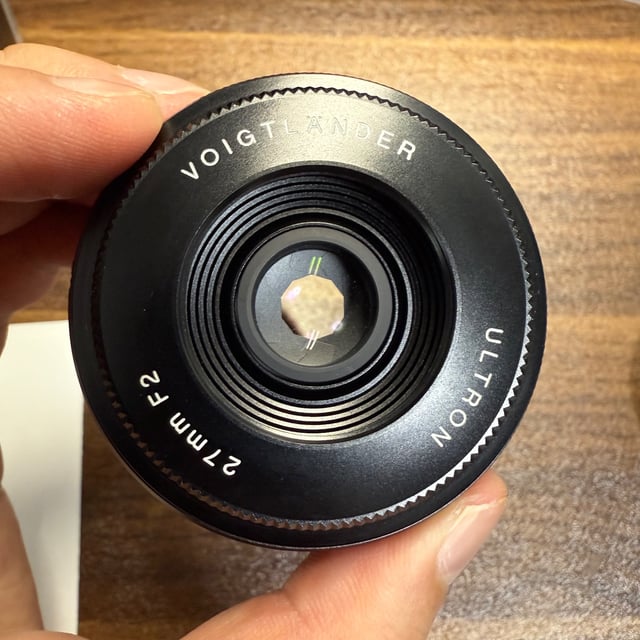 フォクトレンダー ULTRON 27mm F2 X-mount "ブラック"