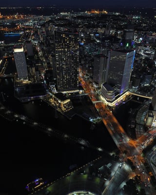 ランドマークタワーからの夜景
改装工事入るみたいなので、近い内にまた撮影に行きます！