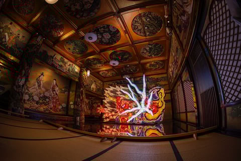 和のあかりやっと行けました。
過去何回か行きましたが、やっぱり何回行っても美しいです😬