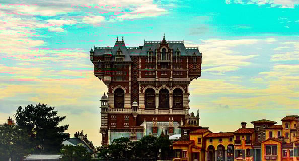 タワテラとパラレルな空色　
