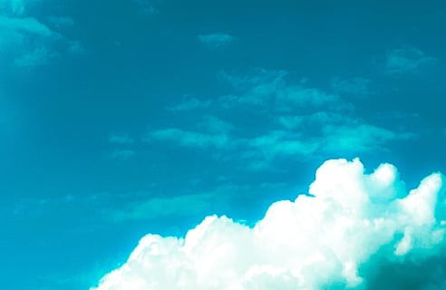 ファンシーな空