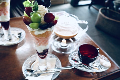 愛知のとある秋を感じるカフェ。