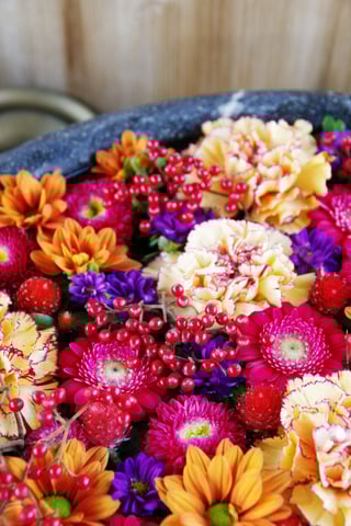 最明寺様の花手水