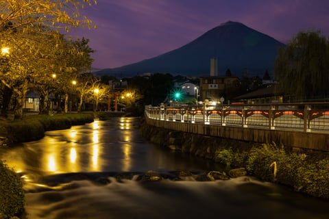 富士宮の富士山スポット。
