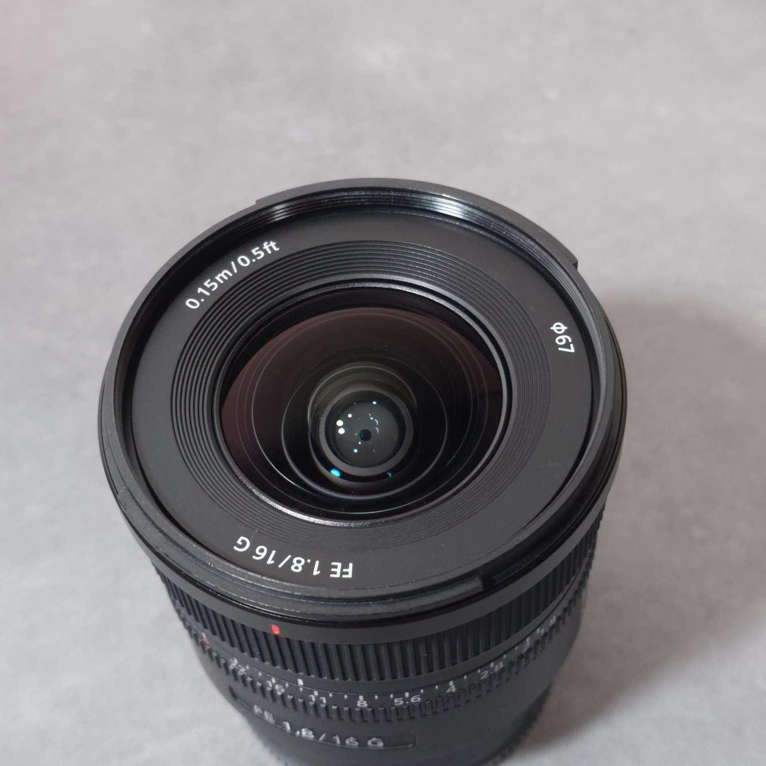 FE 16mm F1.8 G SEL16F18G