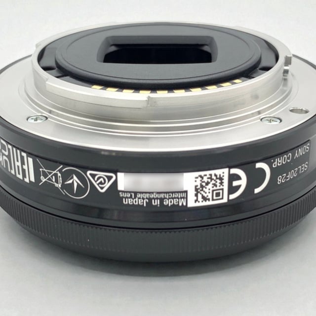 E 20mm F2.8 SEL20F28