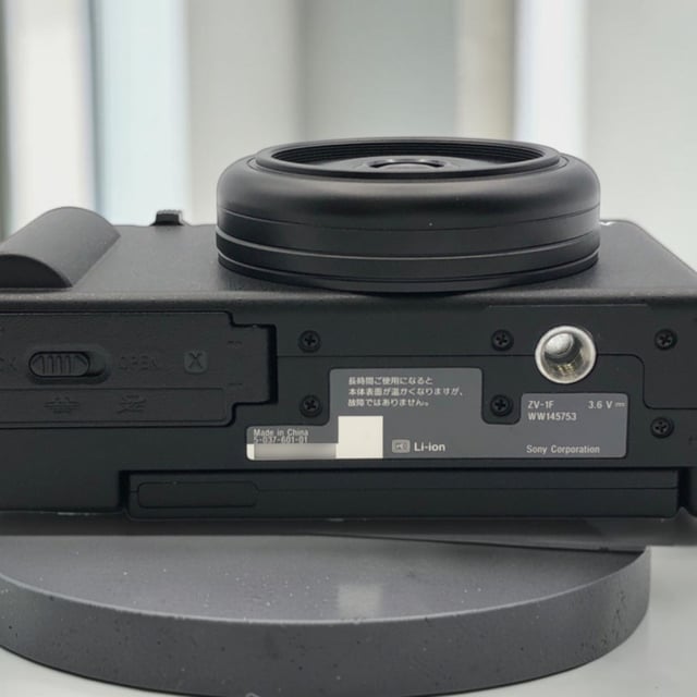 VLOGCAM ZV-1F "ブラック"
