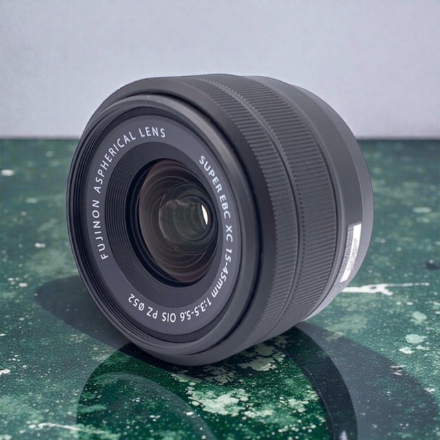 フジノンレンズ XC15-45mmF3.5-5.6 OIS PZ "ブラック"