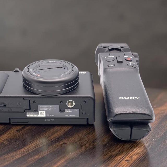 VLOGCAM ZV-1 II(ZV-1M2G) シューティンググリップキット "ブラック"