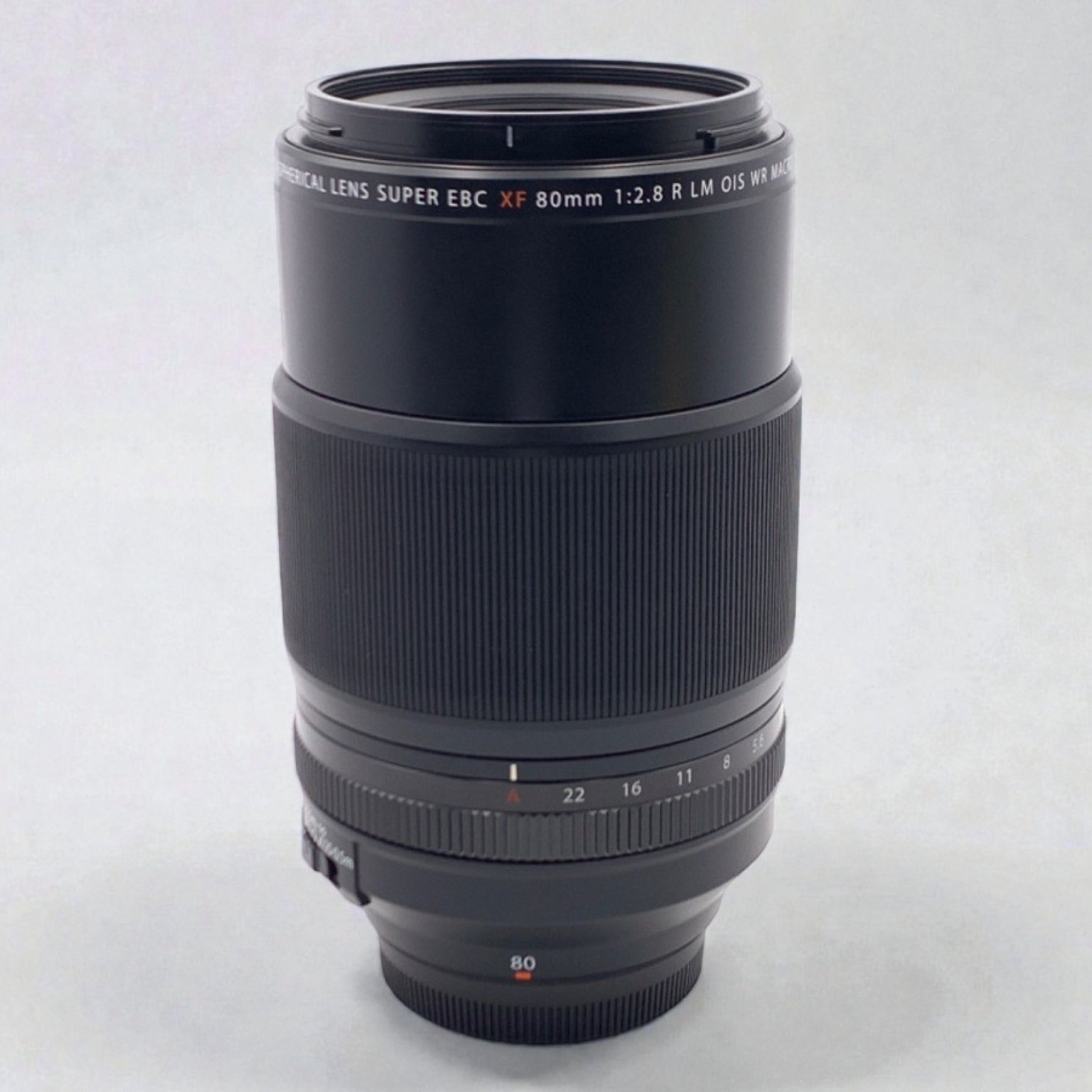 XF80mmF2.8 R LM OIS WR Macro フィルター付 フジノンレンズ XF80mmF2