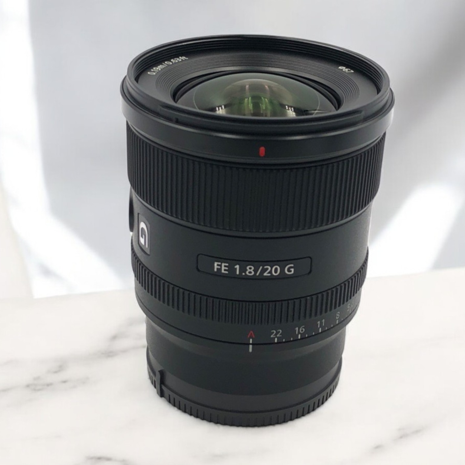 ほぼ新品未使用　SONY FE 20mm F1.8 Sony FE 20mm f/1.8 G Lens – Design Info