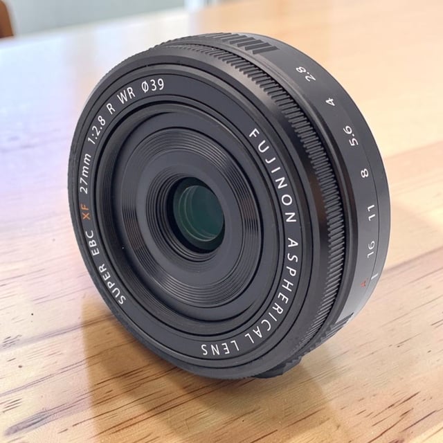 フジノンレンズ XF27mmF2.8 R WR