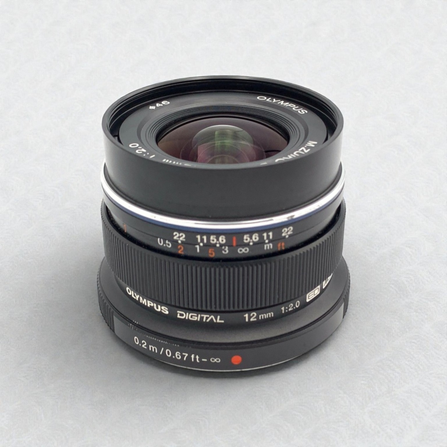 M.ZUIKO DIGITAL ED 12mm F2.0 