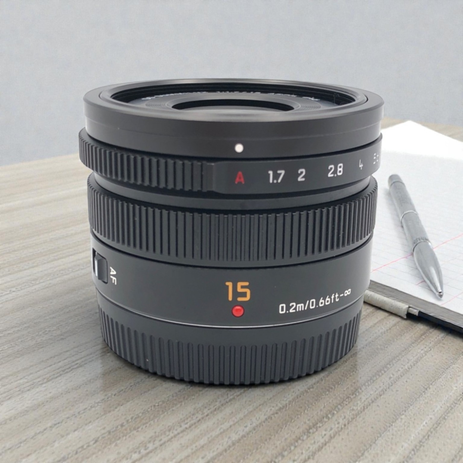 パナソニック LEICA DG SUMMILUX 15mm/F1.7 ASPH. 