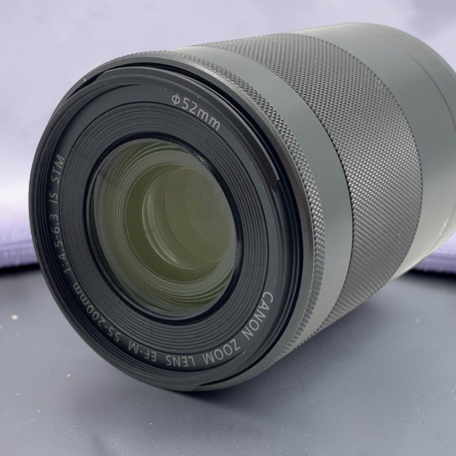 中古】【外観並級】Canon 望遠ズームレンズ EF-M55-200mm F4.5-6.3 IS STM
