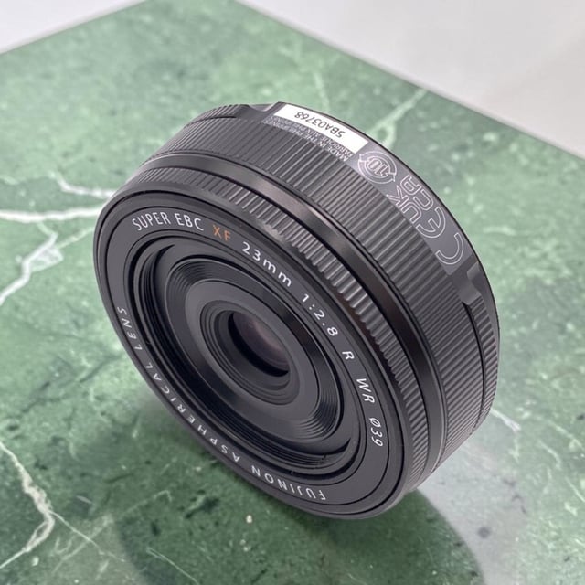 フジノンレンズ XF23mmF2.8 R WR "ブラック"