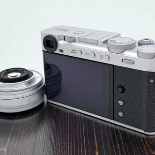 X-E5 XF23mm レンズキット "シルバー"