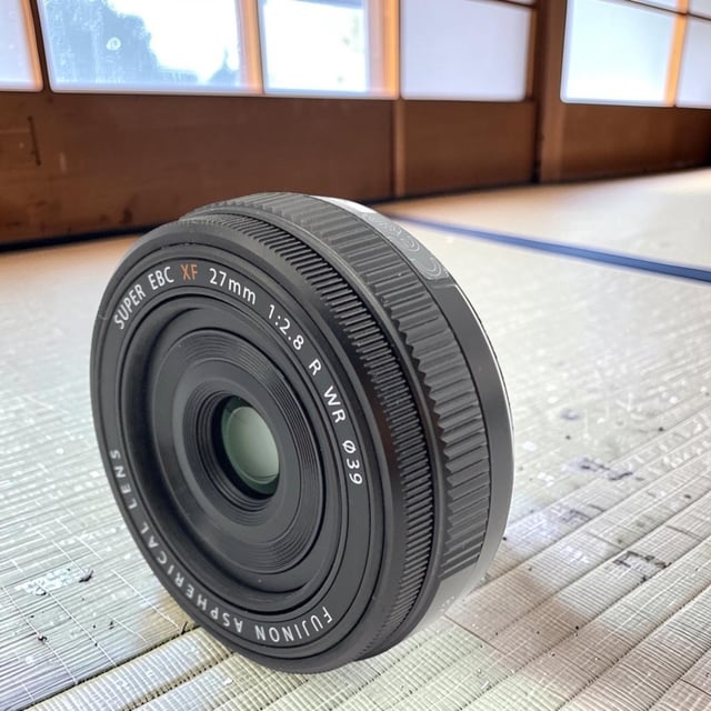 フジノンレンズ XF27mmF2.8 R WR