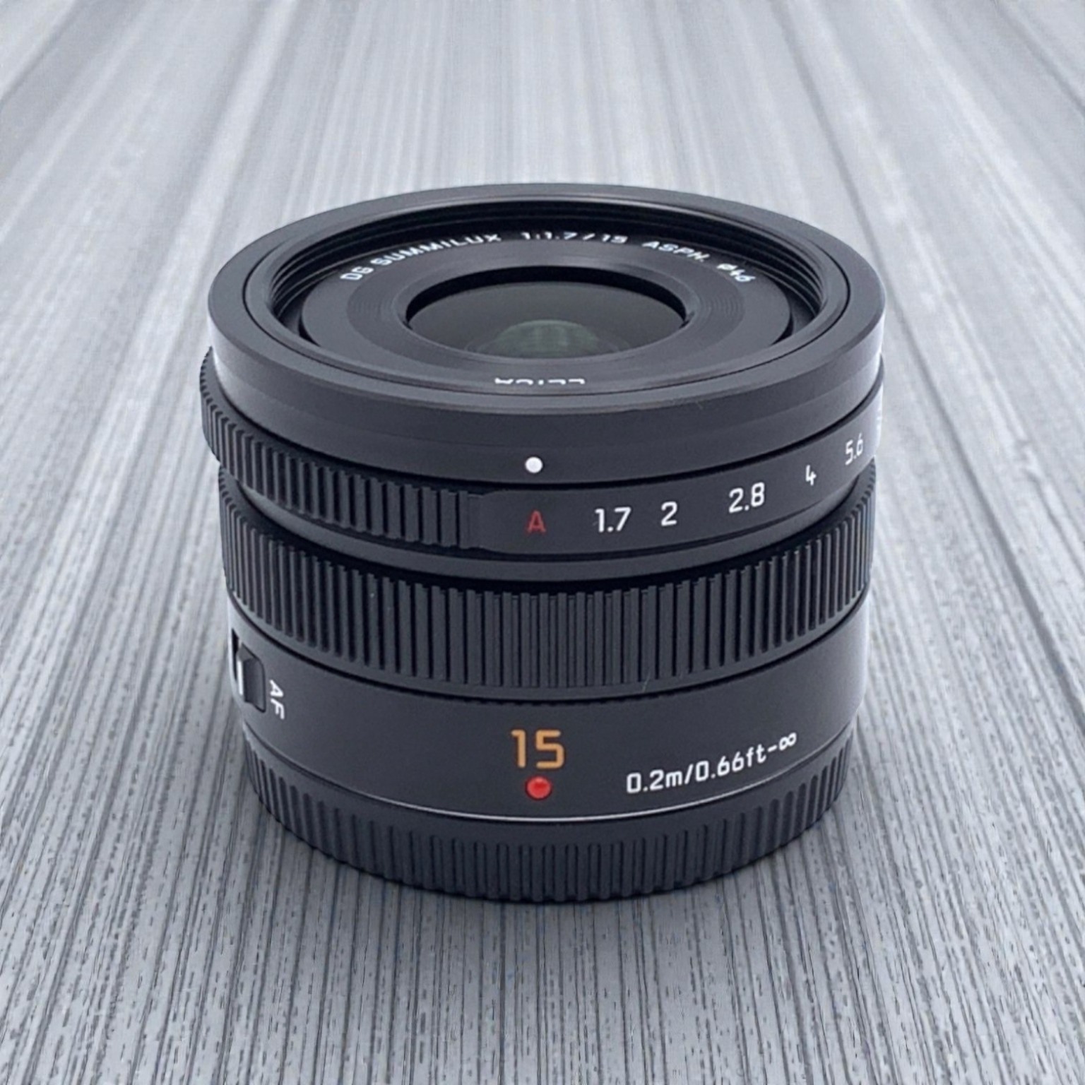 パナソニック LEICA DG SUMMILUX 15mm/F1.7 ASPH. 