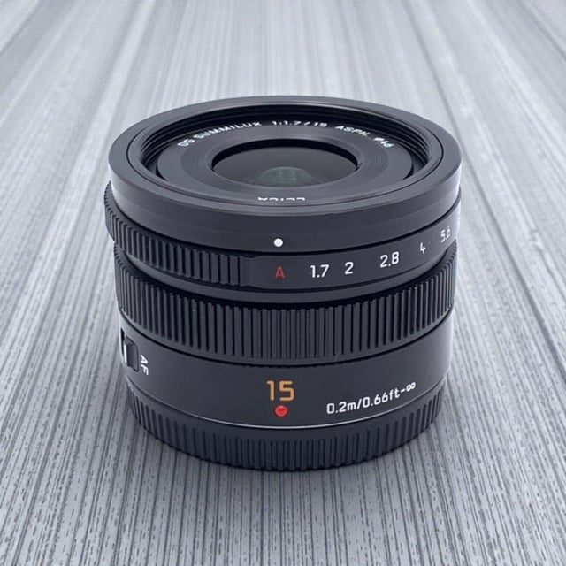 LEICA DG SUMMILUX 15mm/F1.7 ASPH.