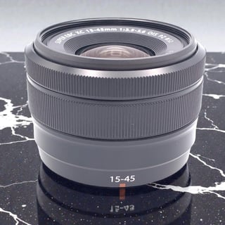 フジノンレンズ XC15-45mmF3.5-5.6 OIS PZ "ブラック"