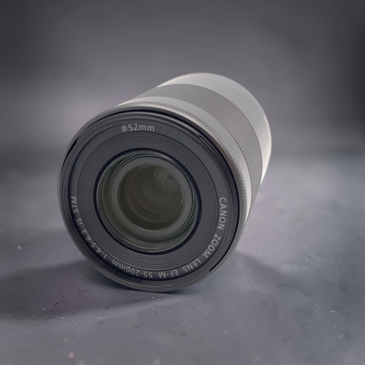 ☆実用良品☆ CANON キヤノン EF-M 55-200mm F4.5-6.3 IS STM ブラック 