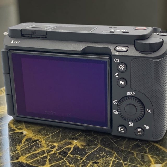 VLOGCAM ZV-E1 ボディ "ブラック"