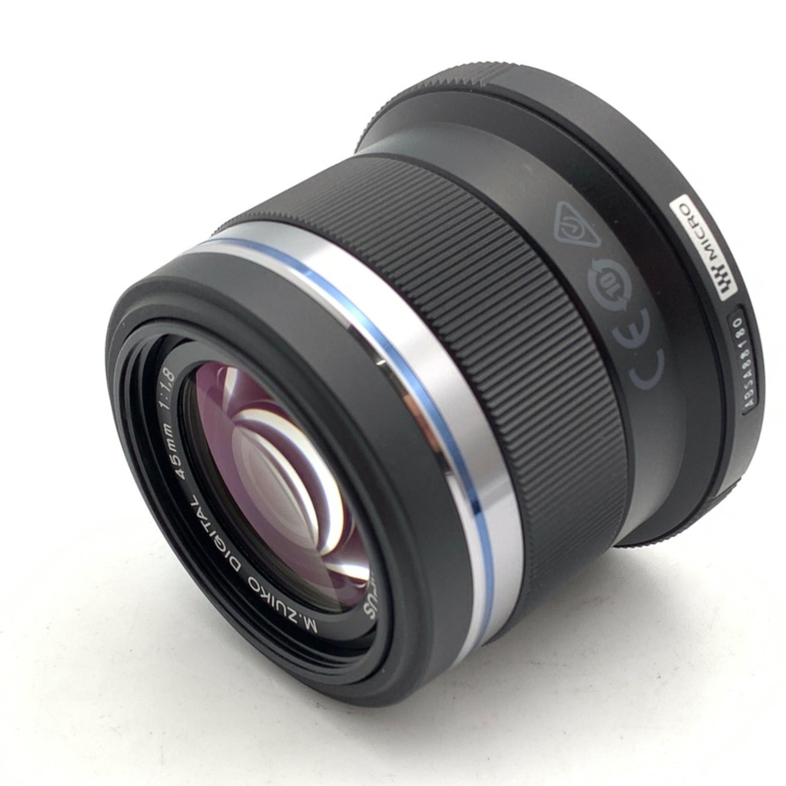 Olympus M.Zuiko Digital 45mm f/1.8中古 オリンパス M.ZUIKO DIGITAL 45mm F1.8 ブラック | 交換レンズ