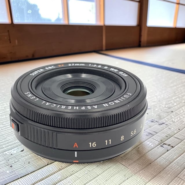 フジノンレンズ XF27mmF2.8 R WR