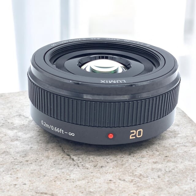 LUMIX G 20mm/F1.7 II ASPH. "ブラック"