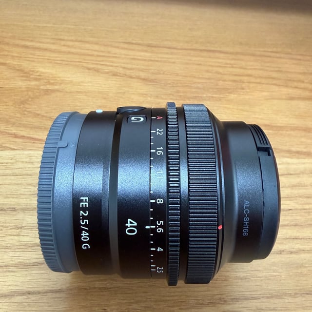 FE 40mm F2.5 G SEL40F25G