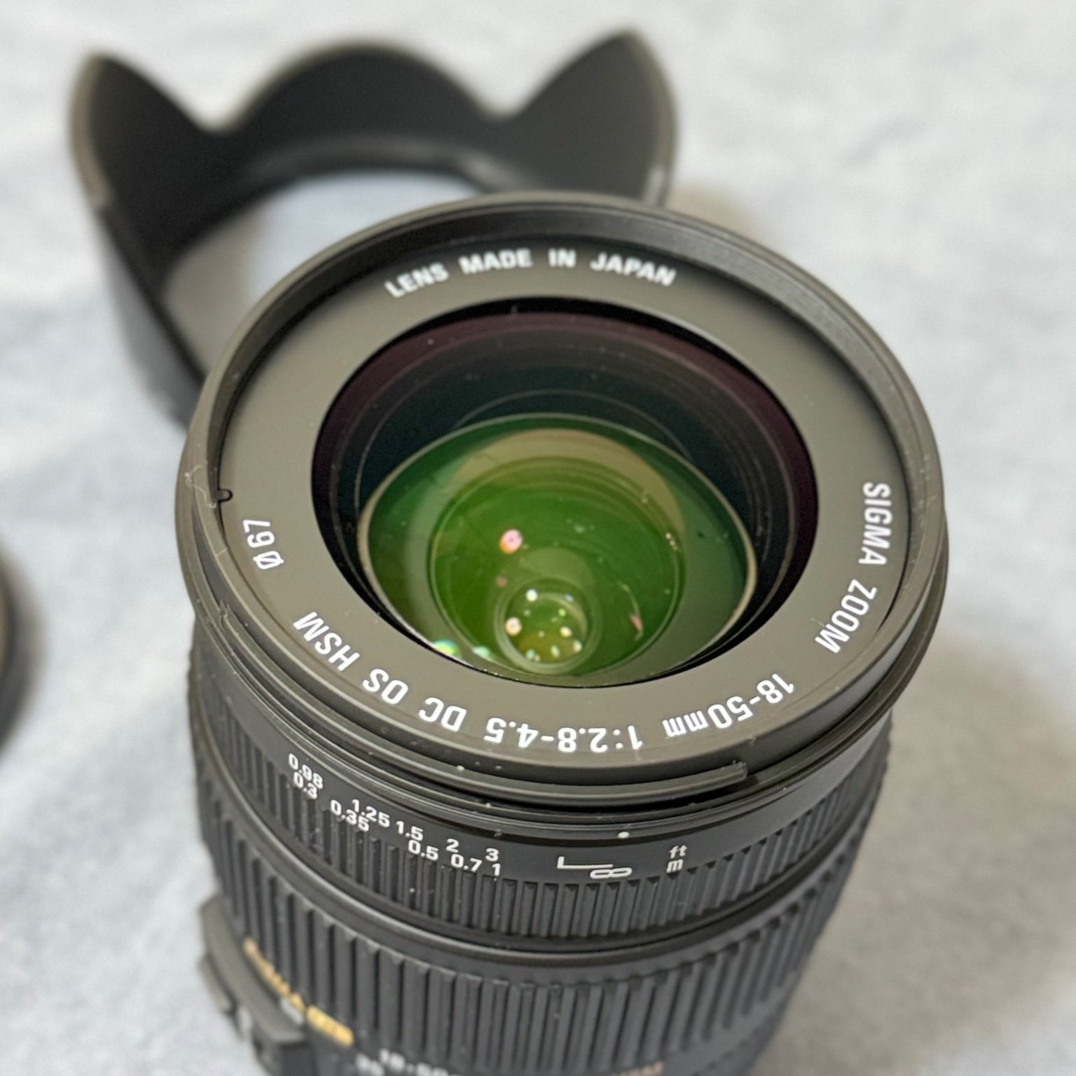 シグマ 18-50mm F2.8-4.5 DC OS HSM キヤノン用の中古 (美品)・¥29,800