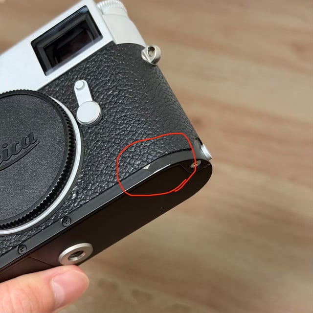 ライカM10-P Typ 3656 ボディ "シルバークローム"