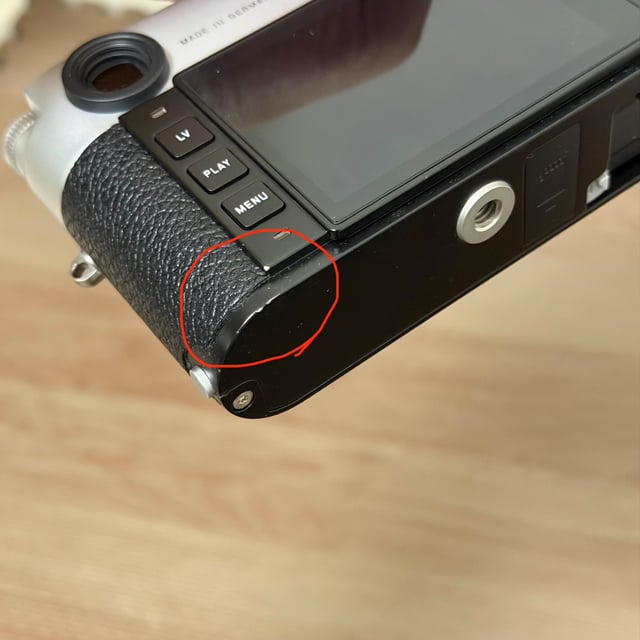 ライカM10-P Typ 3656 ボディ "シルバークローム"