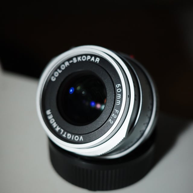 フォクトレンダー COLOR-SKOPAR 50mm F2.2 VM