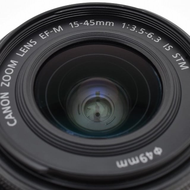 EOS Kiss M EF-M15-45 IS STM レンズキット "ブラック"
