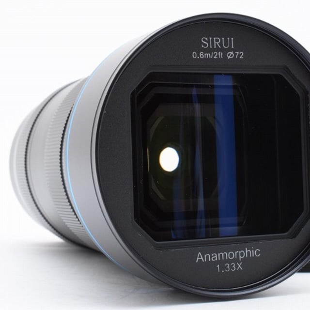 24mm F2.8 1.33X アナモルフィックレンズ マイクロフォーサーズ用