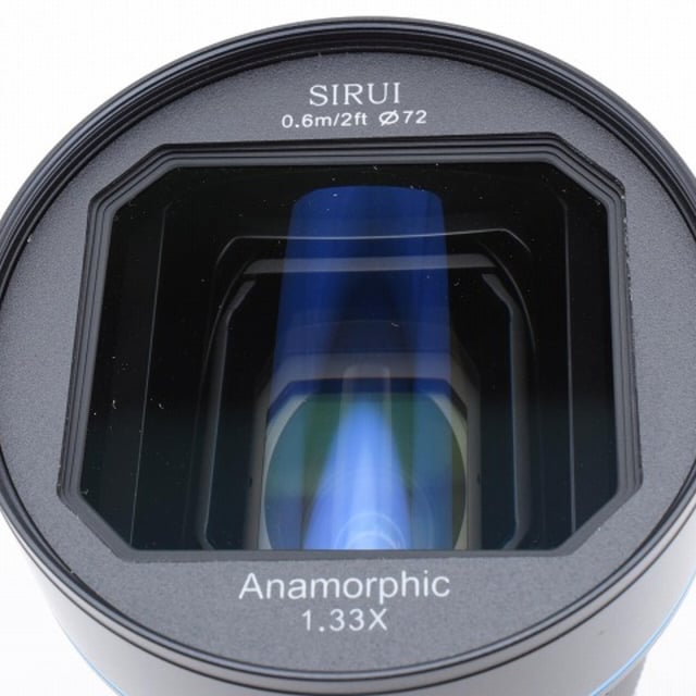 24mm F2.8 1.33X アナモルフィックレンズ マイクロフォーサーズ用