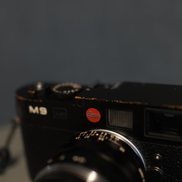 ライカM9 ボディ "ブラックペイント"