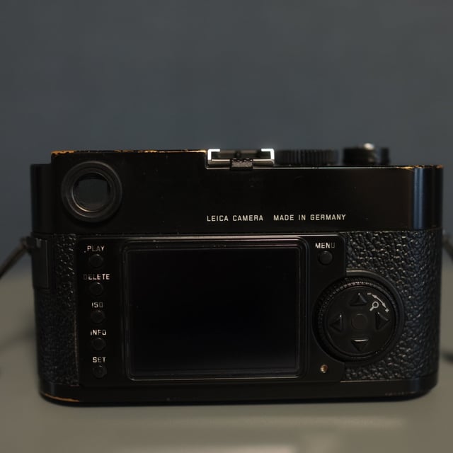 ライカM9 ボディ "ブラックペイント"
