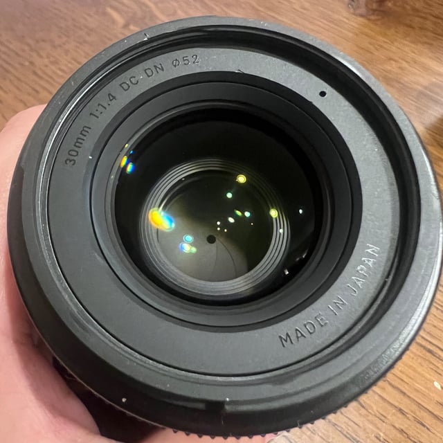 30mm F1.4 DC DN ソニー用