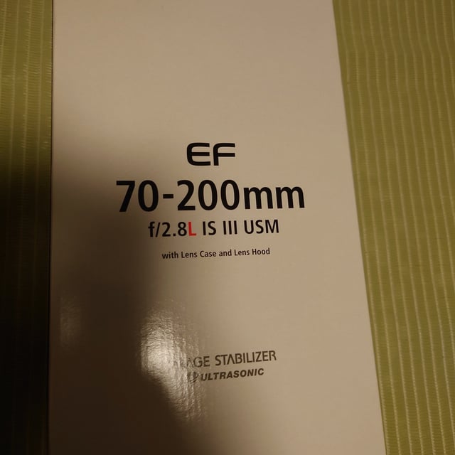 EF 70-200mm F2.8L IS III USM