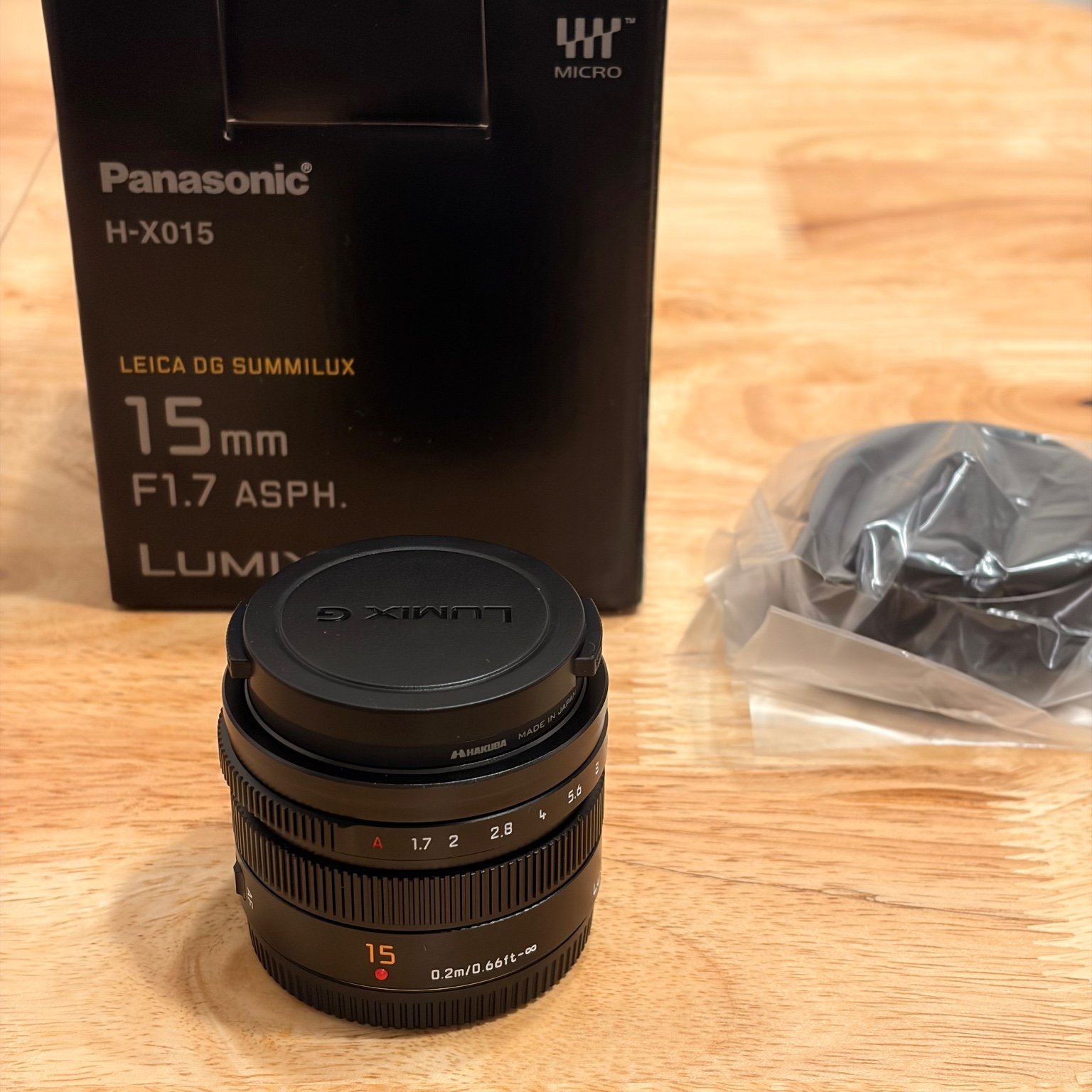 パナソニック LUMIX G 20mm/F1.7 ASPH.の新品/中古の在庫一覧