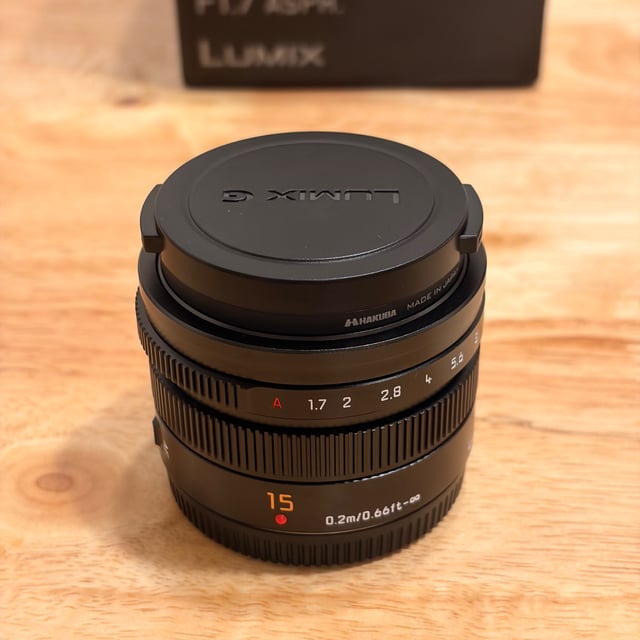 LEICA DG SUMMILUX 15mm/F1.7 ASPH. "ブラック"