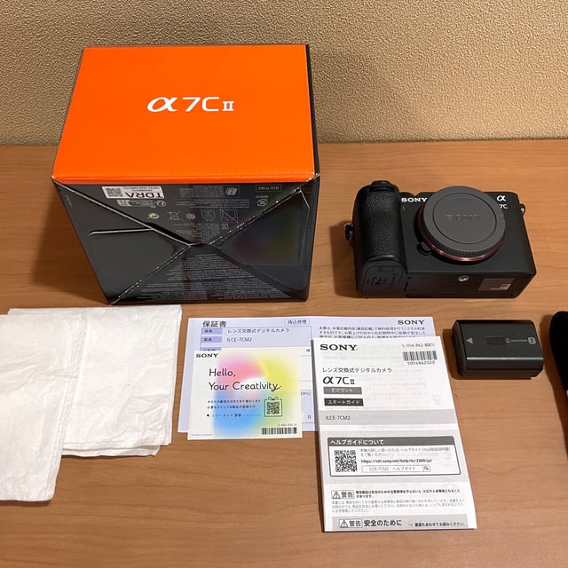 α7C II ILCE-7CM2 ボディ "ブラック"